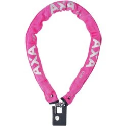 AXA Antivol à Chaîne Clinch Plus CH85, Longueur 85cm, épaisseur 6,0mm, Rose -Magasin De Vélos axa antivol a chaine clinch plus ch85 longueur 85cm epaisseur 60mm rose 2