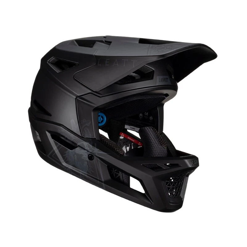 LEATT Casque MTB Gravity 4.0 Stealth 3 LEATT Casque MTB Gravity 4.0 Stealth