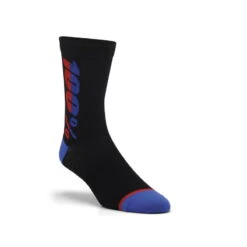 100% Chaussettes Rythym (merino) - Black