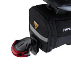 Topeak Feu Arrière Redlite 2 Batterie Noire -Magasin De Vélos feu arriere redlite 2 batterie noire 2