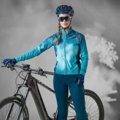 Loeffler Maillot Cyclisme Manches Longues W Bike L/S Jersey Vapor Femme - Bleu -Magasin De Vélos maillot cyclisme manches longues w bike ls jersey vapor femme bleu 2