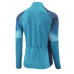 Loeffler Maillot Cyclisme Manches Longues W Bike L/S Jersey Vapor Femme - Bleu -Magasin De Vélos maillot cyclisme manches longues w bike ls jersey vapor femme bleu 3
