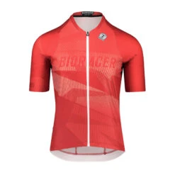 Bioracer Maillot Cycliste Pour Hommes - Rouge - Icon