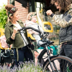 Pare-brise Siège Avant Bobike ONE Plus Brun Chocolat -Magasin De Vélos pare brise siege avant bobike one plus brun chocolat 2