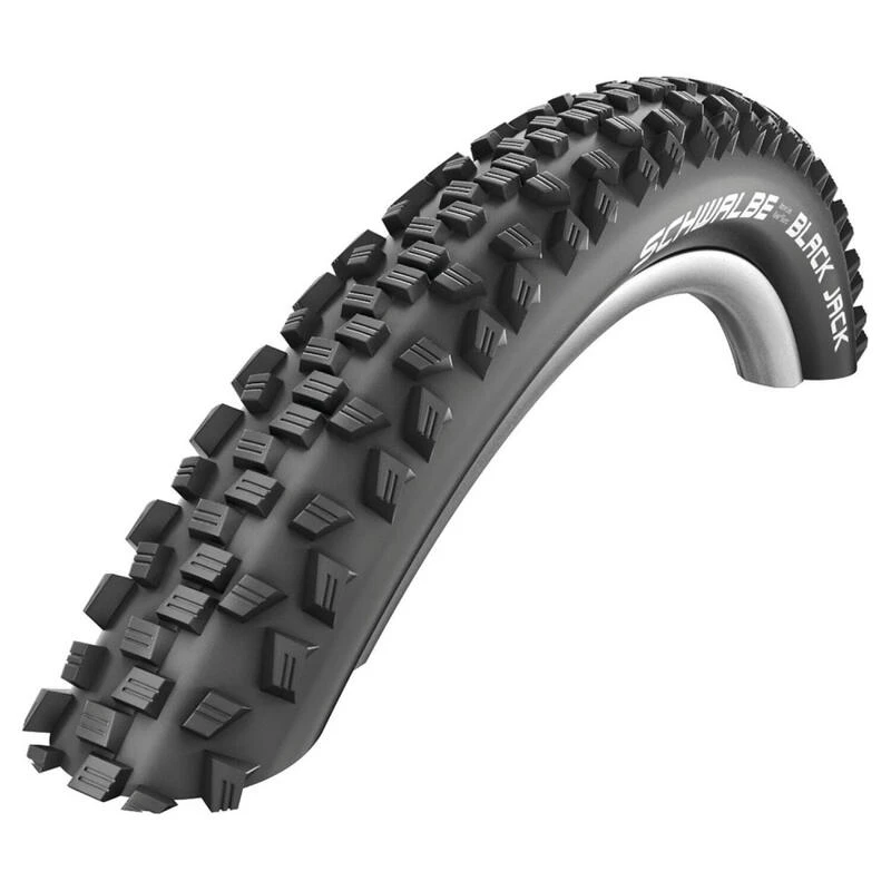 Pneu Vtt 20 X 1.90 Schwalbe Black Jack Noir Tr (47-406) 3 Pneu Vtt 20 X 1.90 Schwalbe Black Jack Noir Tr (47-406)
