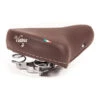 Selle De Vélo Victoria Avec Ressorts Chromés - Brun Foncé -Magasin De Vélos selle de velo victoria avec ressorts chromes brun fonce