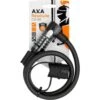 AXA Serrure À Câble Resolute C12-65 Code - Noir -Magasin De Vélos serrure a cable resolute c12 65 code noir