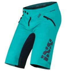 IXS Short De VTT - Trigger Turquoise/Noir