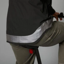 BTWIN VESTE PLUIE CHAUDE VELO VILLE VISIBILITE NUIT 540 HOMME NOIR -Magasin De Vélos veste pluie chaude velo ville visibilite nuit 540 homme noir 9